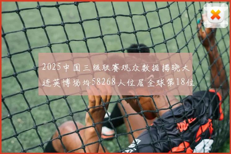 2025中国三级联赛观众数据揭晓大连英博场均58268人位居全球第18位