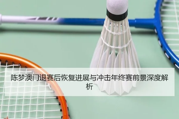 陈梦澳门退赛后恢复进展与冲击年终赛前景深度解析（ACMilan）